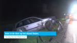 Auto in de sloot op het eiland Tholen