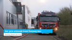 Zeer grote uitslaande brand Pearyweg Goes